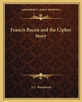 Paperback Francis Bacon and the Cipher Story Book