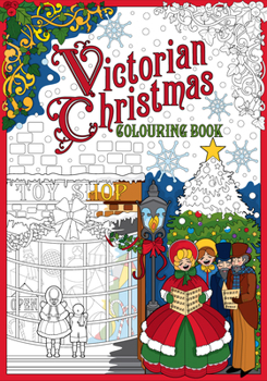 Paperback Victorian Christmas Colouring Book