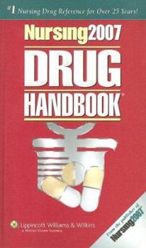 Paperback Nursing 2007 Drug Handbook [With Mini CDROM] Book