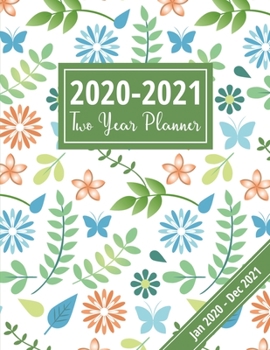 2020-2021 Two Year Planner: Beautiful Nature Design: 24 Month Planner With At A Glance Pages, Appointment & Schedule Organizer, 2020-2021 Diary