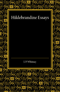 Paperback Hildebrandine Essays Book