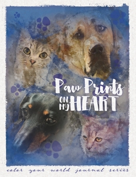 Paperback Paw Prints On My Heart Book