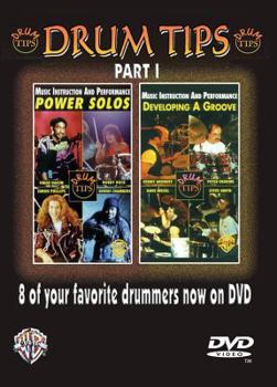 Hardcover Drum Tips, Part 1: Developing a Groove/Power Solos, DVD Book