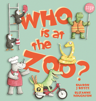 Paperback Who Is at the Zoo? Book