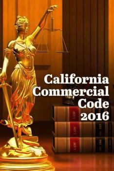 Paperback California Commercial Code 2016 Book