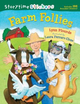 Paperback Storytime Stickers: Farm Follies Book