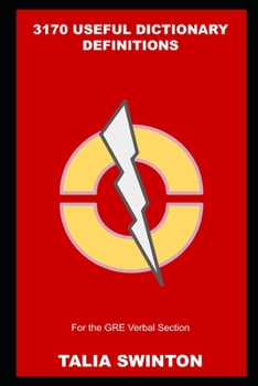 Paperback 3170 Useful Dictionary Definitions for the GRE Verbal Section Book