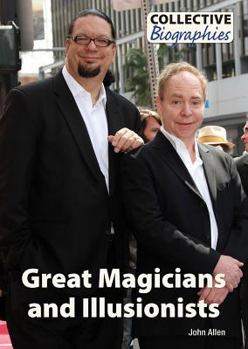 Hardcover Great Magicians and Illusionists Book