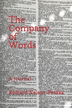 Paperback The Company of Words: A Journal Book