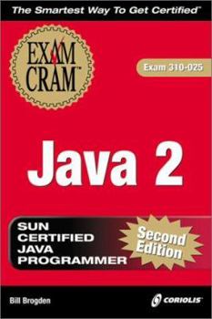 Paperback Java 2 Exam Cram (Exam 310-025) Book