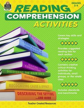 Paperback Reading Comprehension Activities Grade 3-4 Book