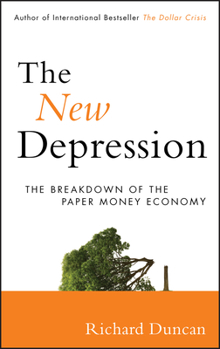Hardcover The New Depression: The Breakdown of the Paper Money Economy Book
