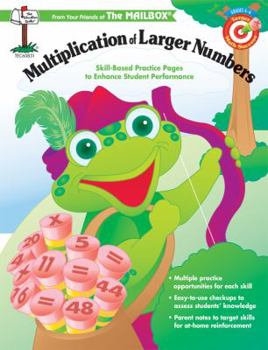 Paperback Target Math Success Multiplication of Larger Numbers Book