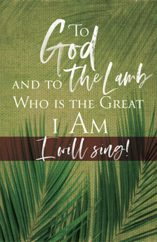 Loose Leaf To God Palm Sunday Bulletin (Pkg of 50) Book