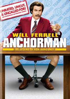 DVD Anchorman: The Legend of Ron Burgundy Book