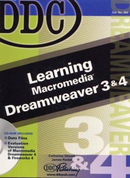 Hardcover DDC Learning Macromedia Dreamweaver 3 & 4 Book