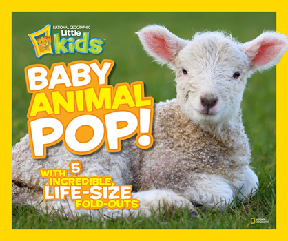 Hardcover Baby Animal Pop!: With 5 Incredible, Life-Size Foldouts Book