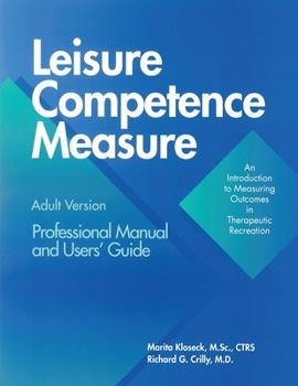 Paperback Leisure Competence Measure Book