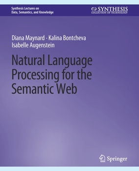 Paperback Natural Language Processing for the Semantic Web Book