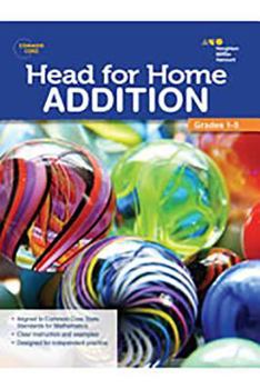 Paperback Head For Home Math Skills: Addition Book