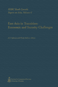 Paperback East Asia in Transition: Economic and Security Challenges Book