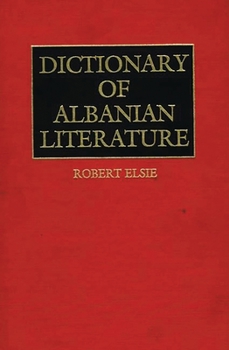 Hardcover Dictionary of Albanian Literature Book