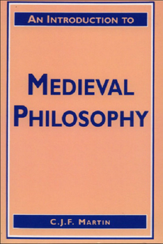 Paperback An Introduction to Medieval Philosophy Book