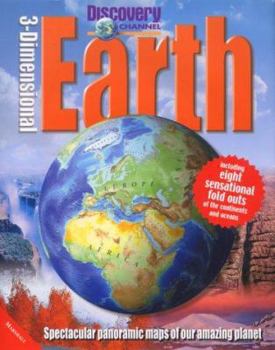 Paperback 3D Earth Atlas Book