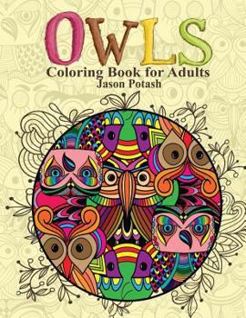 Paperback Owls Coloring Book For Adults Book