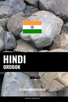 Paperback Hindi ordbok: En ämnesbaserad metod [Swedish] Book