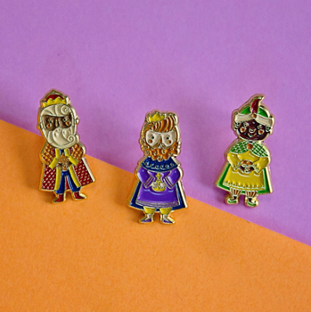 Tres Reyes Magos Enamel Pins