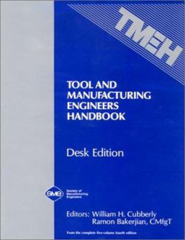 Hardcover Tool and Manufacturing Engineers Handbook (Desk Edition) Book