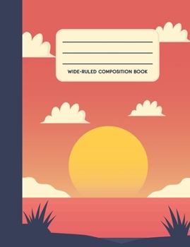 Paperback Wide-Ruled Composition Book