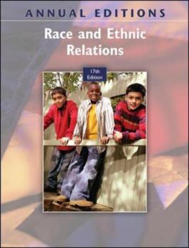 Paperback Annual Editions: Race and Ethnic Relations, 17/E Book