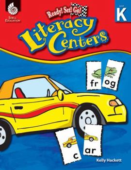 Paperback Literacy Centers Level K (Level K): Ready! Set! Go! Book