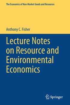 Paperback Lecture Notes on Resource and Environmental Economics Book