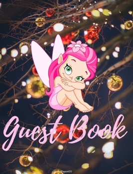 Hardcover Guest Book - Fairy Themed Book