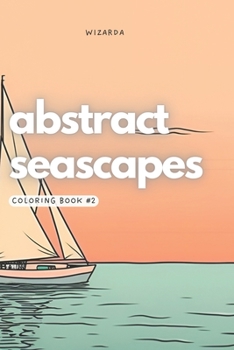 Paperback Abstract Seascapes Coloring Book #2 Book