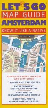 Paperback Let's Go Map Guide Amsterdam (Let's Go Map Guides) Book