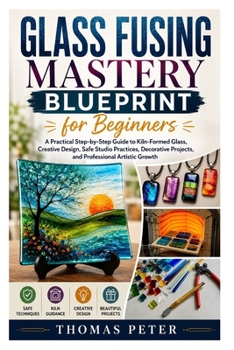 Paperback Glass Fusing Mastery Blueprint for Beginners: A Practical Step-by-Step Guide to Kiln-Formed Glass, Creative Design, Safe Studio Practices, Decorative Book