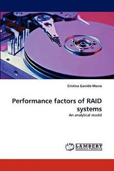 Paperback Performance factors of RAID systems Book