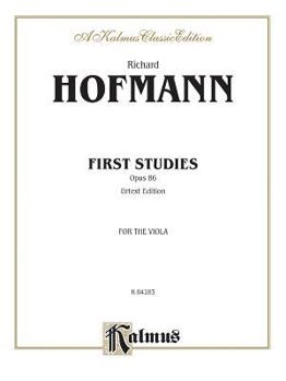 Paperback First Studies, Op. 86 (Kalmus Edition) Book