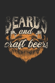 Paperback Beer Beard Notebook: Diary Journal 6x9 inches with 120 Dot Grid Pages Book