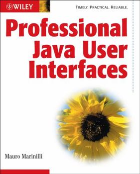 Paperback Professional Java User Interfaces Book