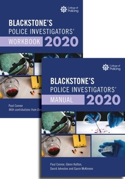 Paperback Blackstone's Police Investigators' Manual and Workbook 2020 Book