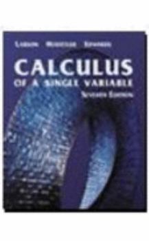 Hardcover Calculus of a Single Variable: Text with Learning CD Book