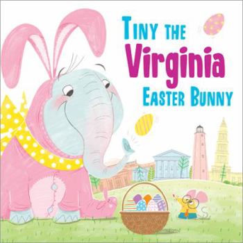 Hardcover Tiny the Virginia Easter Bunny Book