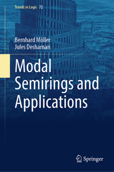 Hardcover Modal Semirings and Applications Book