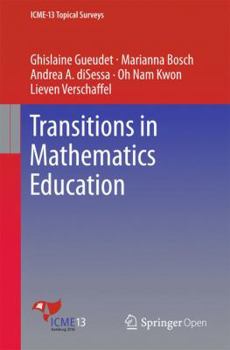 Paperback Transitions in Mathematics Education Book