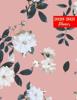 Paperback 2020-2021 Planner: Pretty Jan 1, 2020 to Dec 31, 2021: Daily, Weekly & Monthly View Planner, Organizer & Diary Book